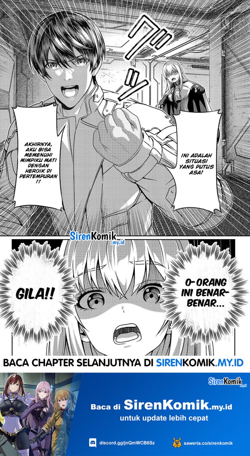 “Koko wa Makasete Sakini Ike!” wo shitai Shinitagari no Nozomanu Uchuu Gekokujou Chapter 3 page 36