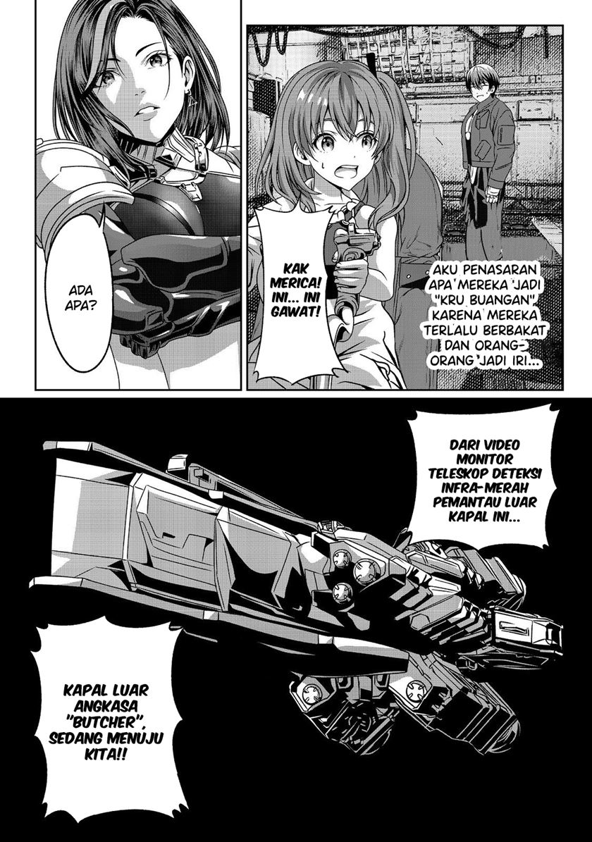 “Koko wa Makasete Sakini Ike!” wo shitai Shinitagari no Nozomanu Uchuu Gekokujou Chapter 4 page 27