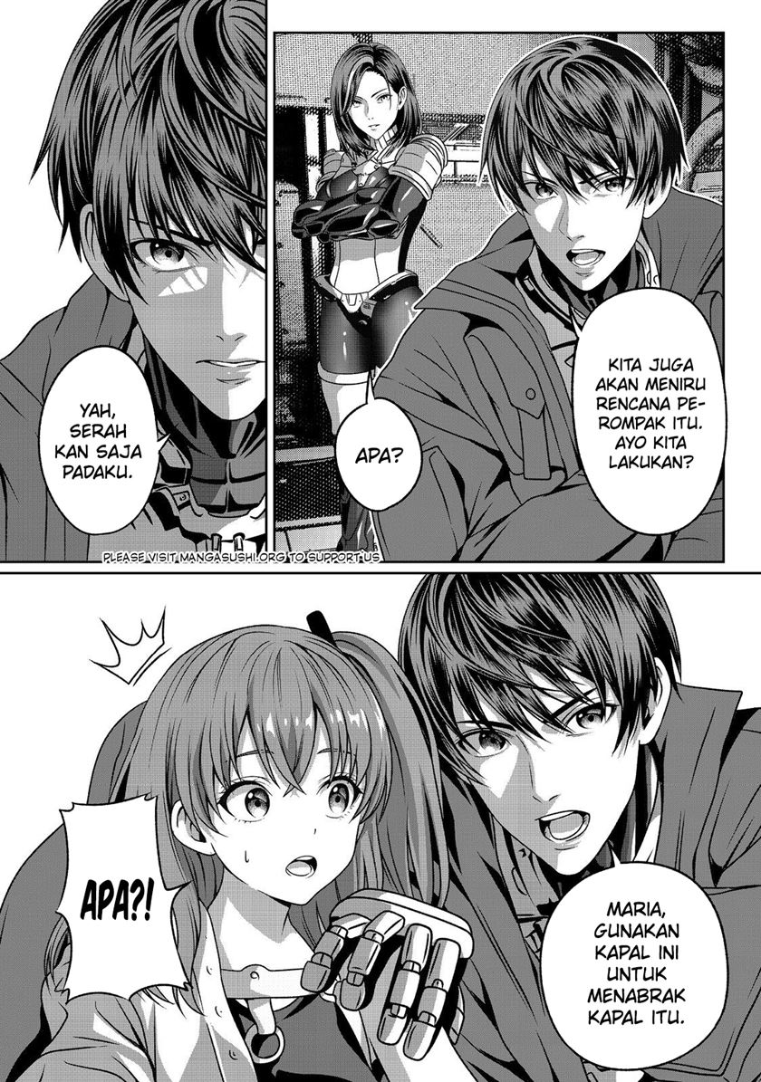 “Koko wa Makasete Sakini Ike!” wo shitai Shinitagari no Nozomanu Uchuu Gekokujou Chapter 4 page 31