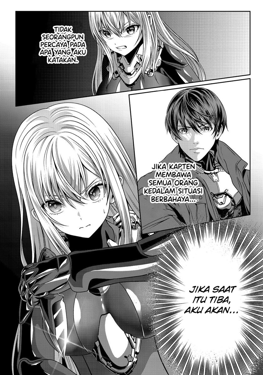 “Koko wa Makasete Sakini Ike!” wo shitai Shinitagari no Nozomanu Uchuu Gekokujou Chapter 4 page 35