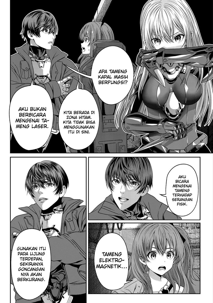“Koko wa Makasete Sakini Ike!” wo shitai Shinitagari no Nozomanu Uchuu Gekokujou Chapter 4 page 36