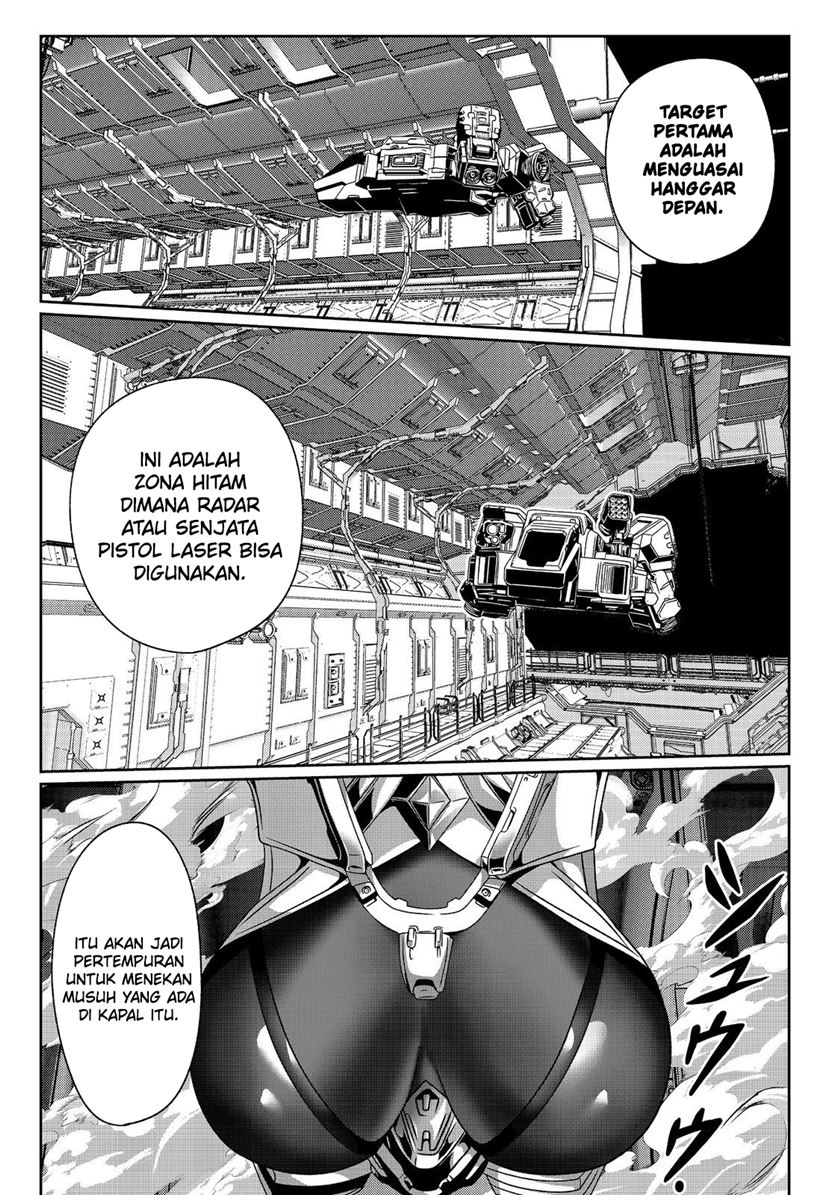 “Koko wa Makasete Sakini Ike!” wo shitai Shinitagari no Nozomanu Uchuu Gekokujou Chapter 4 page 8