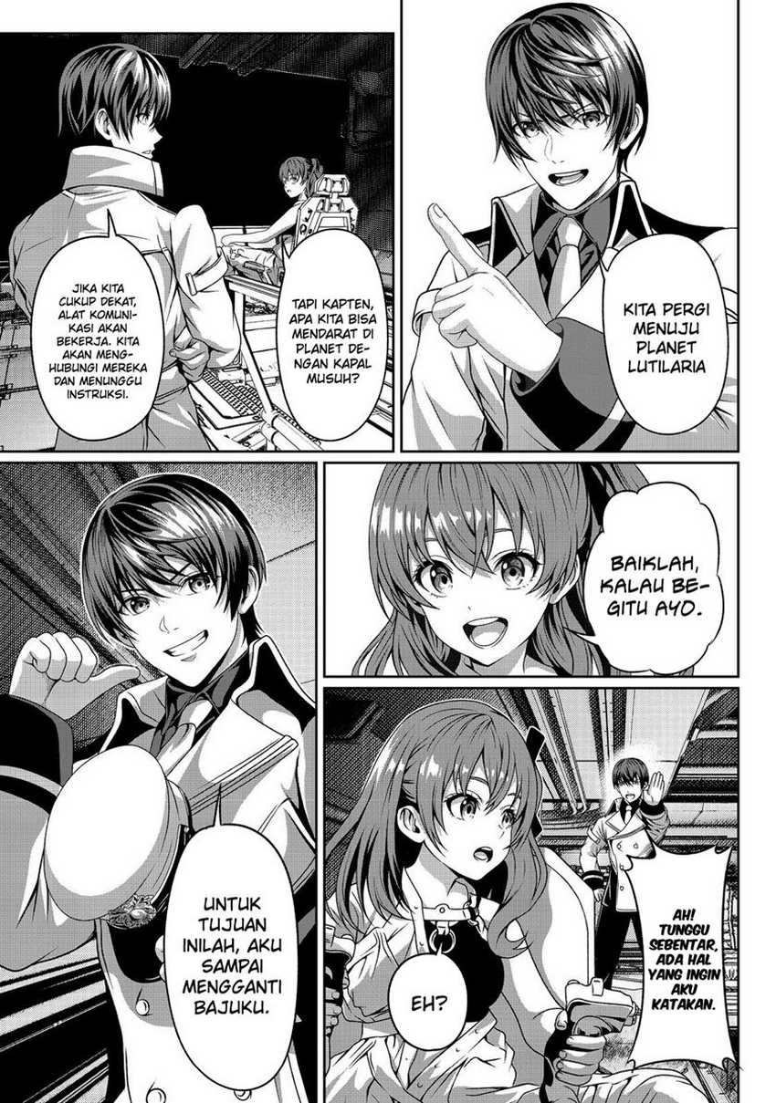 “Koko wa Makasete Sakini Ike!” wo shitai Shinitagari no Nozomanu Uchuu Gekokujou Chapter 5 page 35