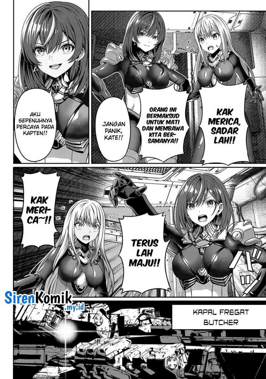 “Koko wa Makasete Sakini Ike!” wo shitai Shinitagari no Nozomanu Uchuu Gekokujou Chapter 5 page 4