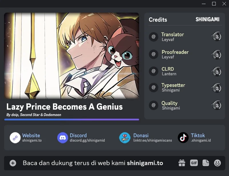 Komik Lazy Prince Becomes a Genius Chapter 149 gambar 1