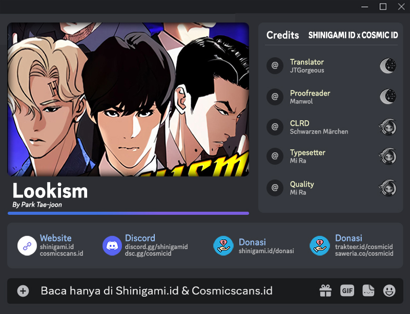 Komik Lookism Chapter 453 gambar 1