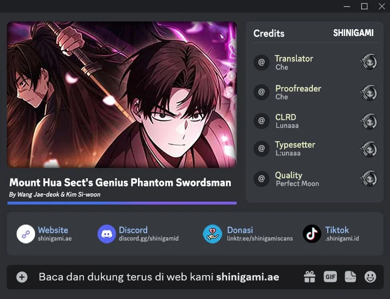 Komik Mount Hua Sect’s Genius Phantom Swordsman Chapter 64 gambar 1