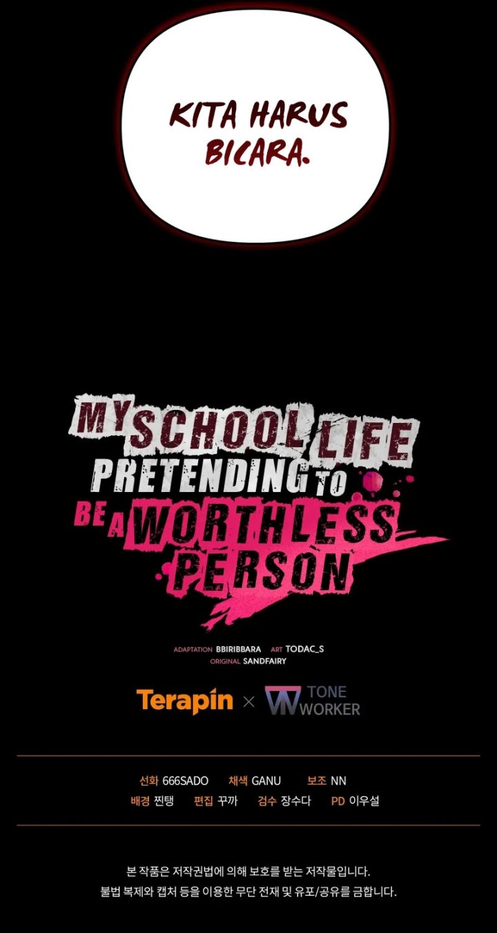My School Life Pretending to Be a Worthless Person Chapter 103 page 96