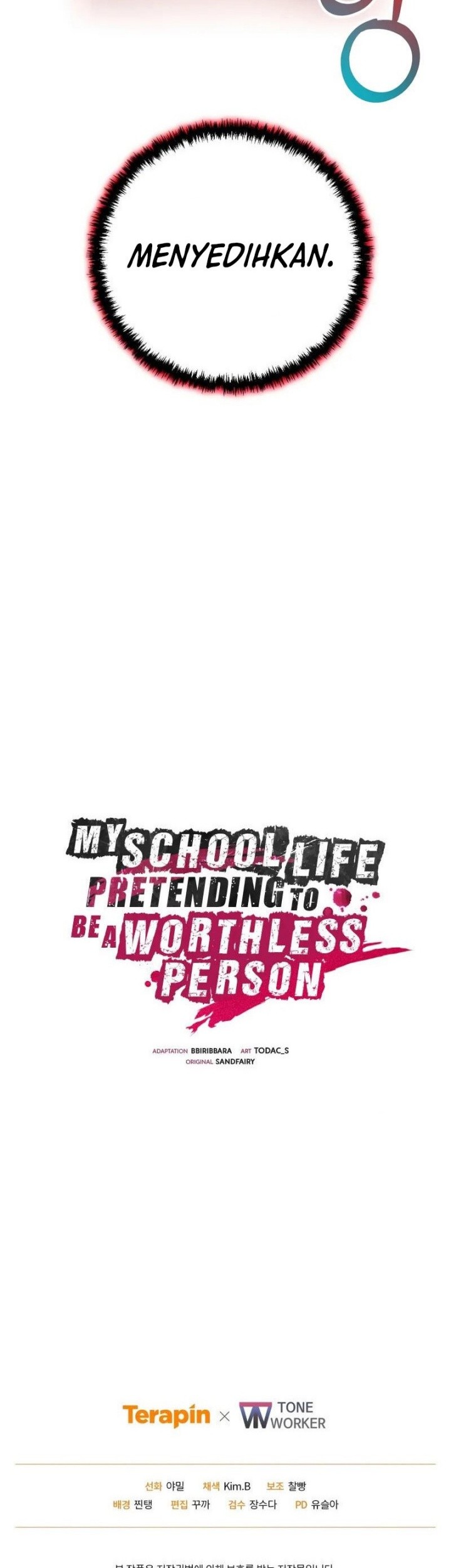 My School Life Pretending to Be a Worthless Person Chapter 112 page 84