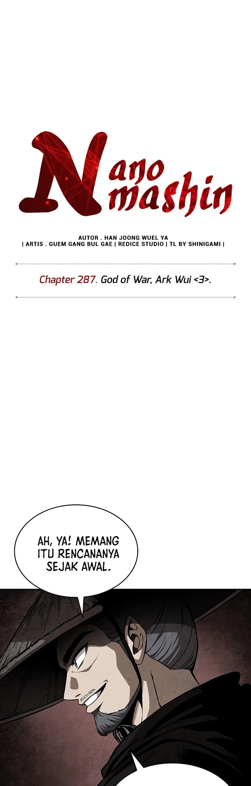Nano Machine Chapter 287 Fix page 14