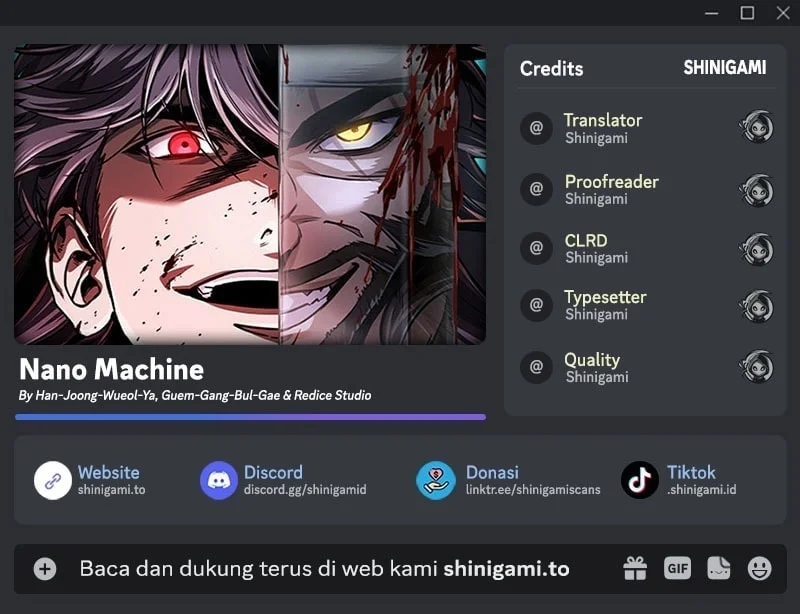 Komik Nano Machine Chapter 313 gambar 1