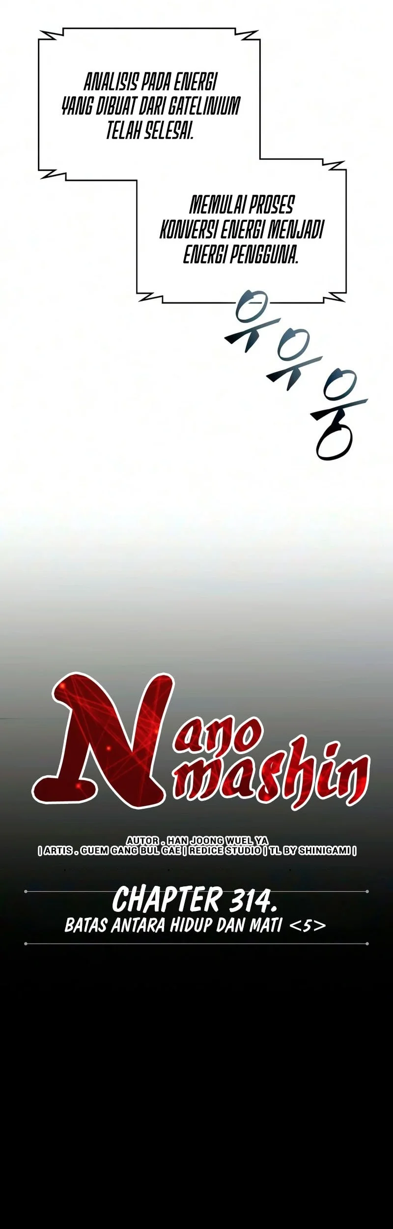 Nano Machine Chapter 314 page 20