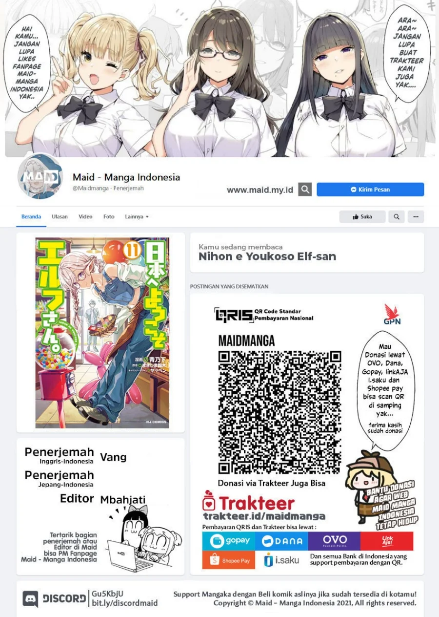 Manga Nihon e Youkoso Elf-san Chapter 65 gambar 2