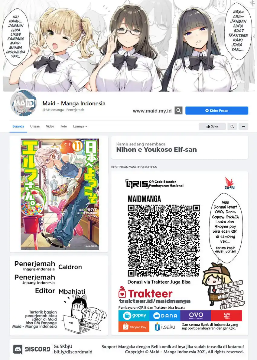 Manga Nihon e Youkoso Elf-san Chapter 66 gambar 2
