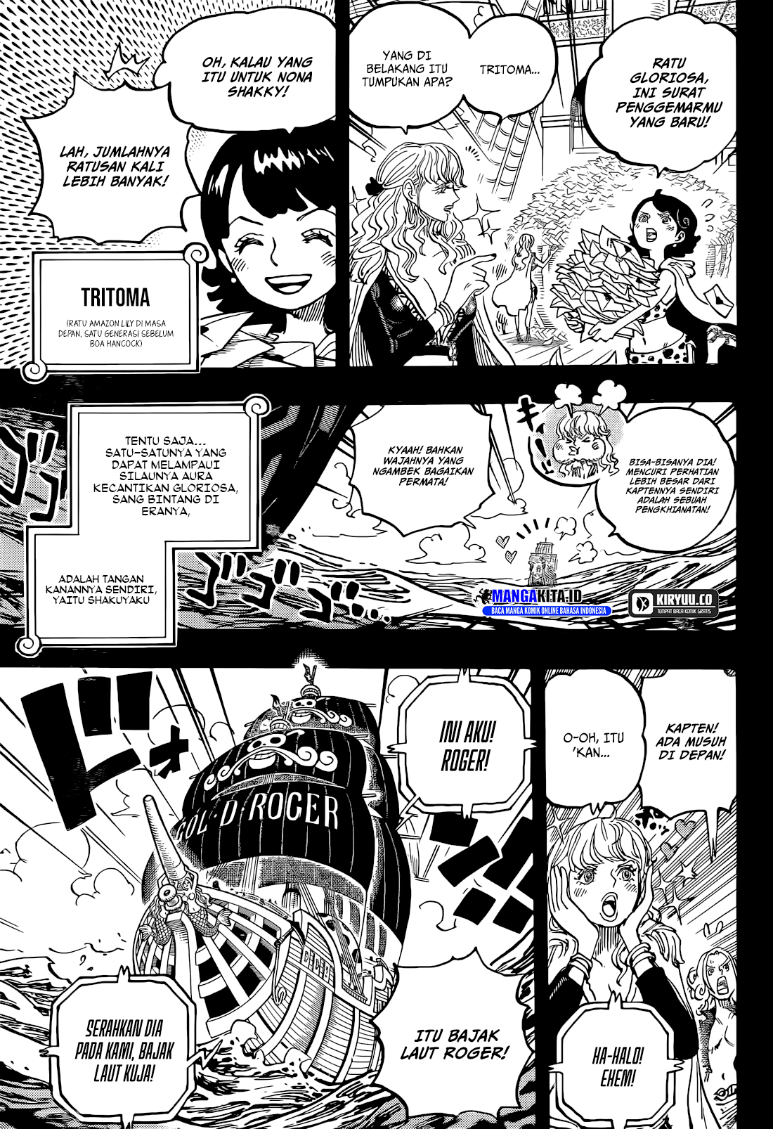 One Piece Chapter 1156 page 4