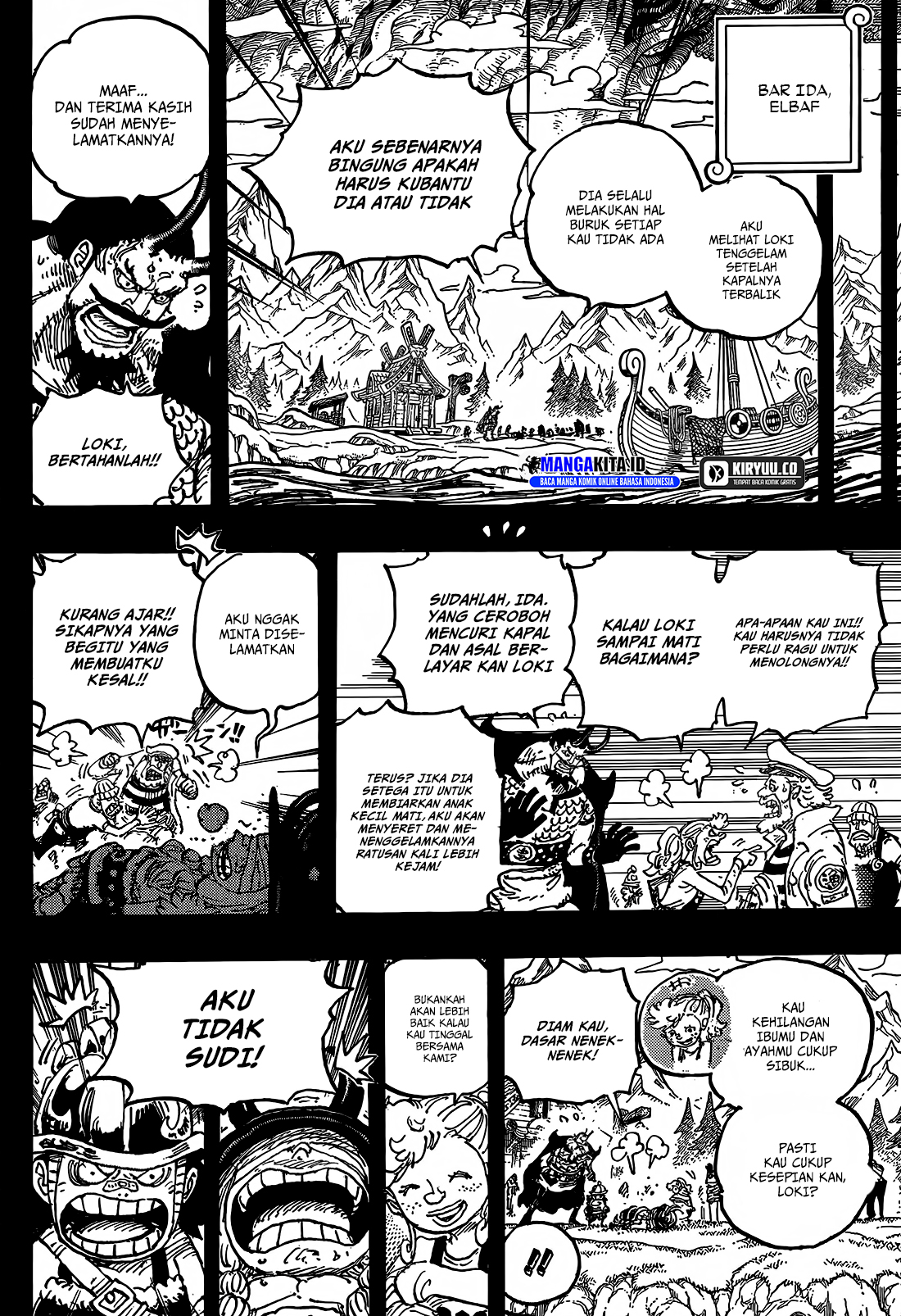 One Piece Chapter 1156 page 9