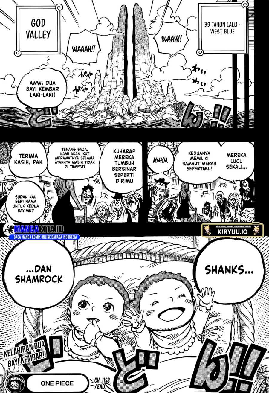 One Piece Chapter 1158 page 14