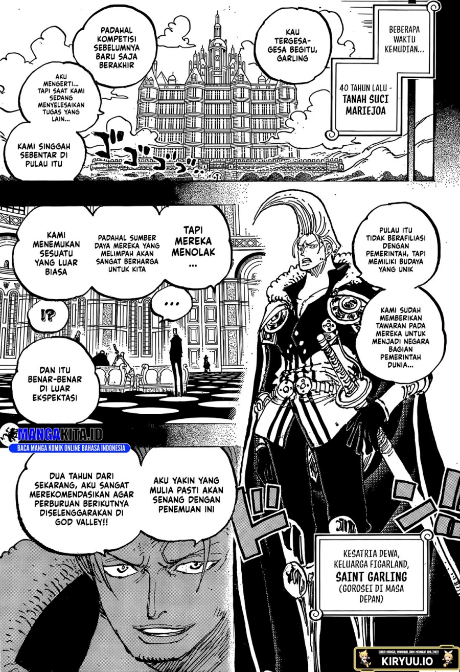 One Piece Chapter 1158 page 6