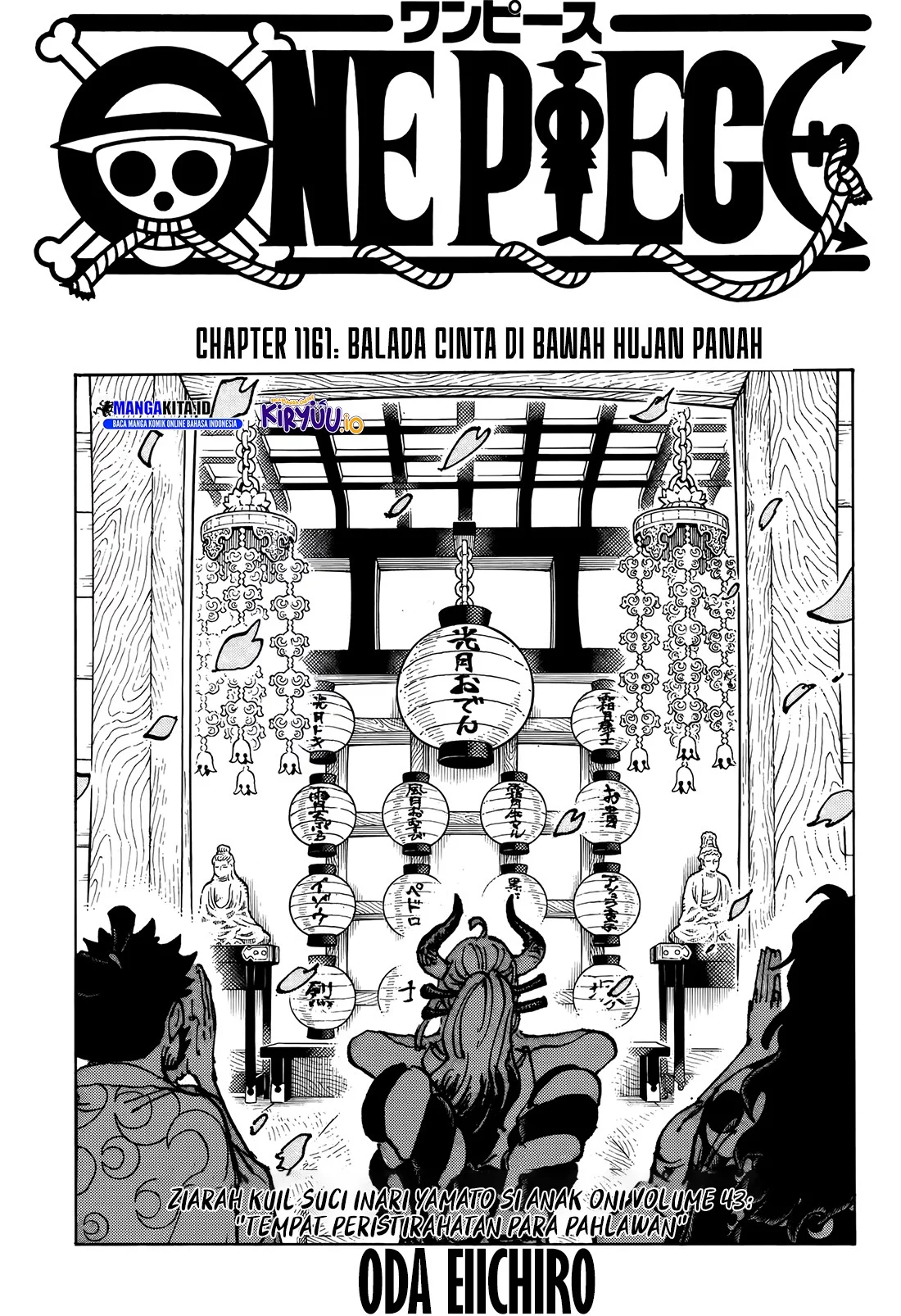 One Piece Chapter 1161 page 3