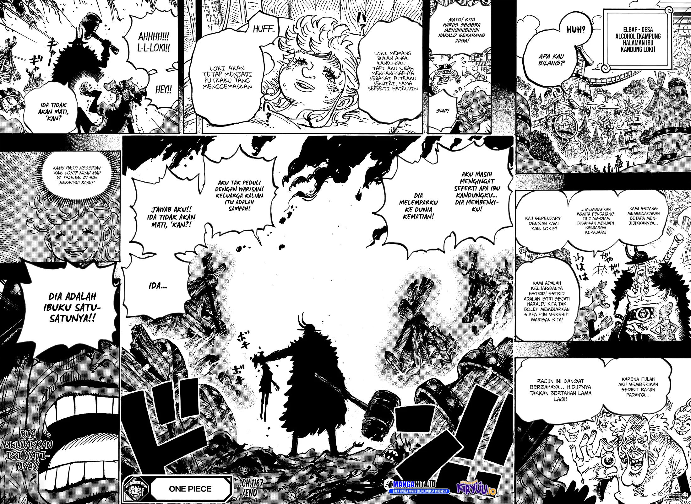 One Piece Chapter 1167 page 17