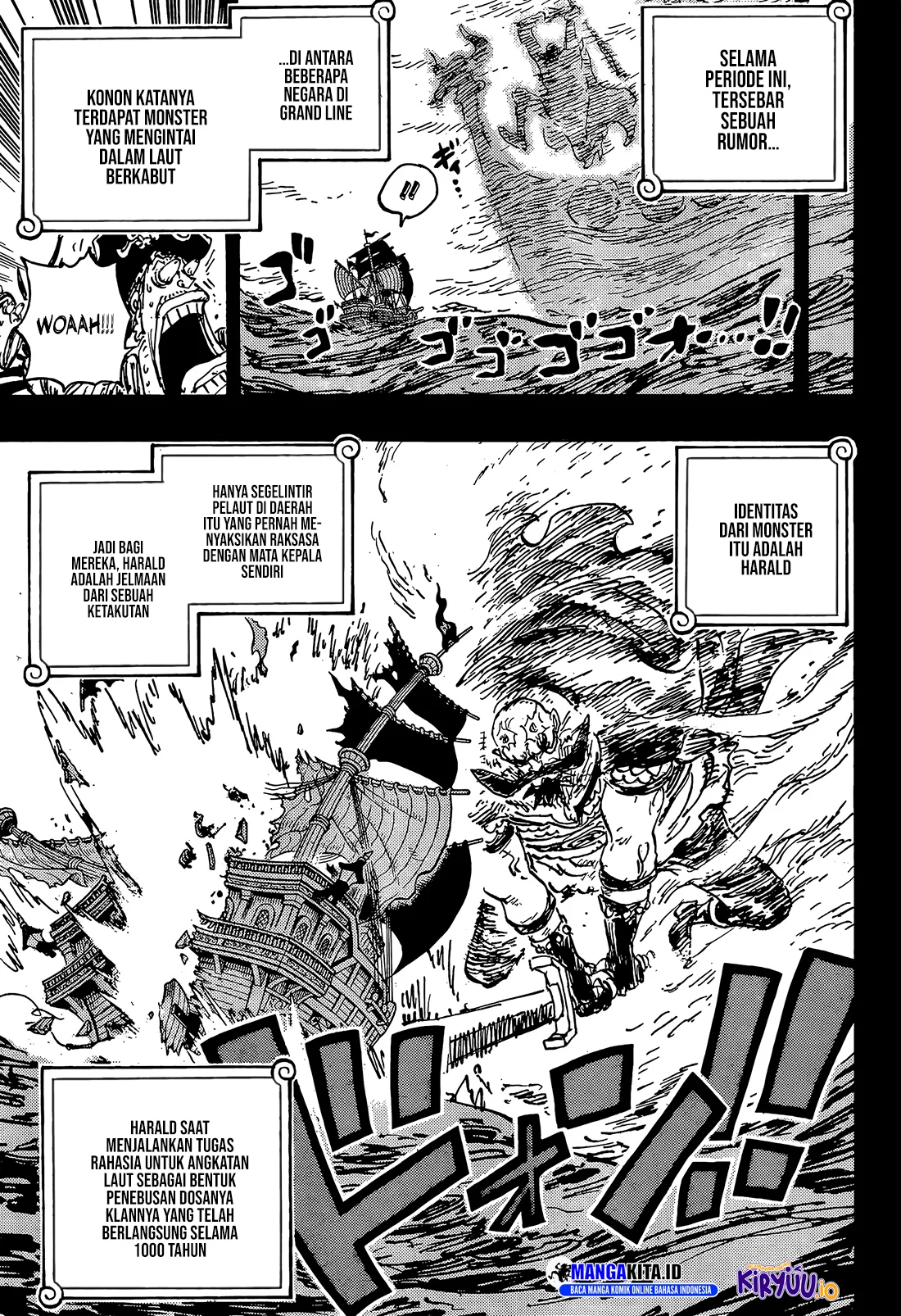 One Piece Chapter 1167 page 4