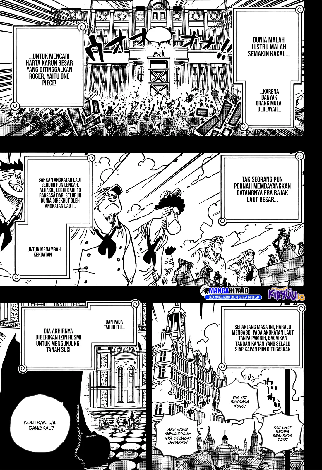 One Piece Chapter 1167 page 6