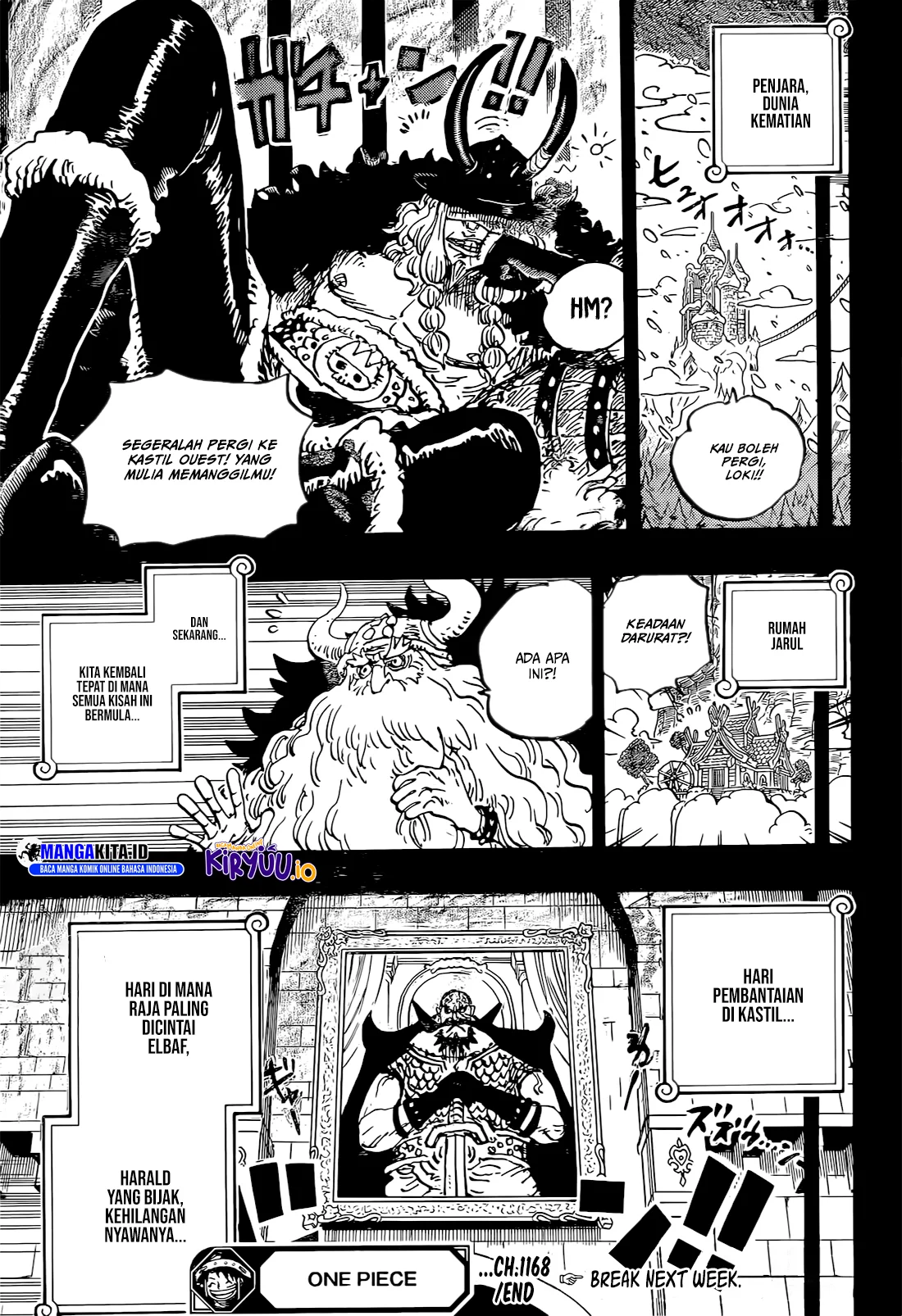 One Piece Chapter 1168 page 16
