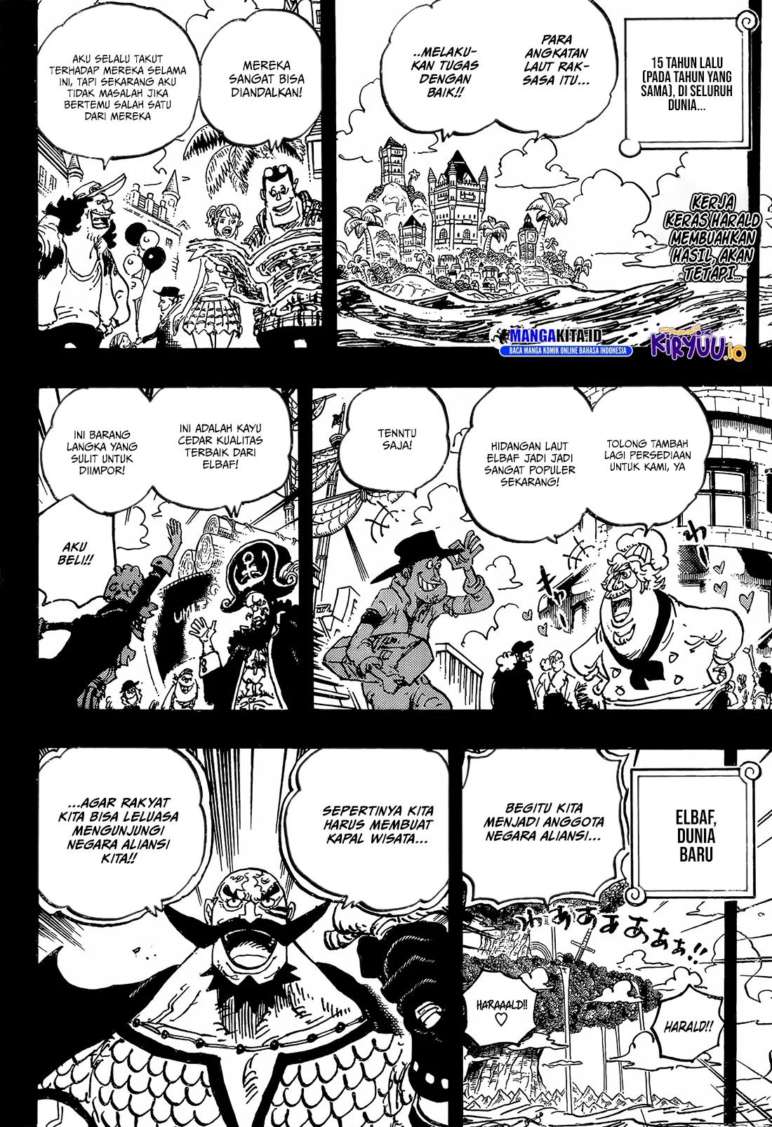 One Piece Chapter 1168 page 3