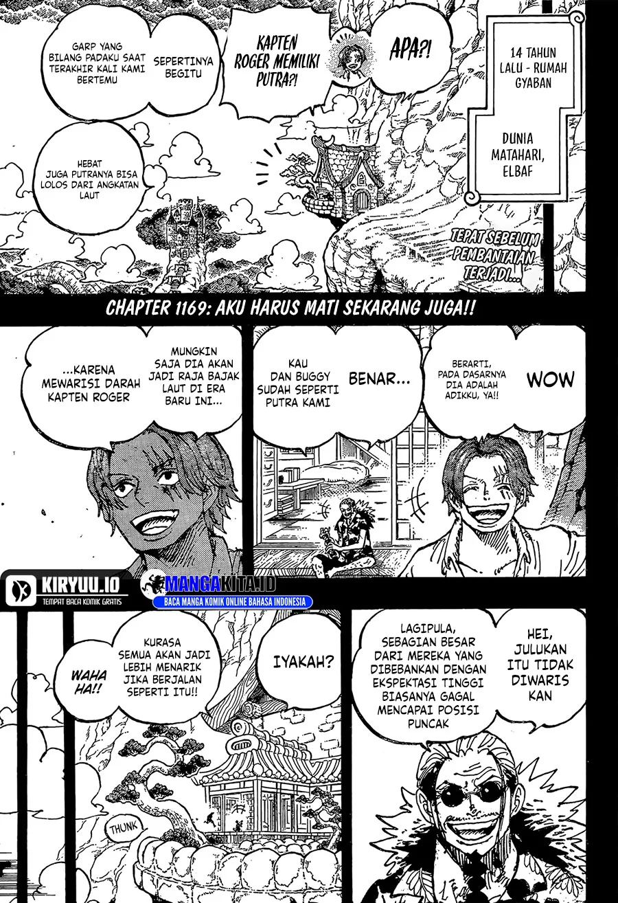 One Piece Chapter 1169 page 4