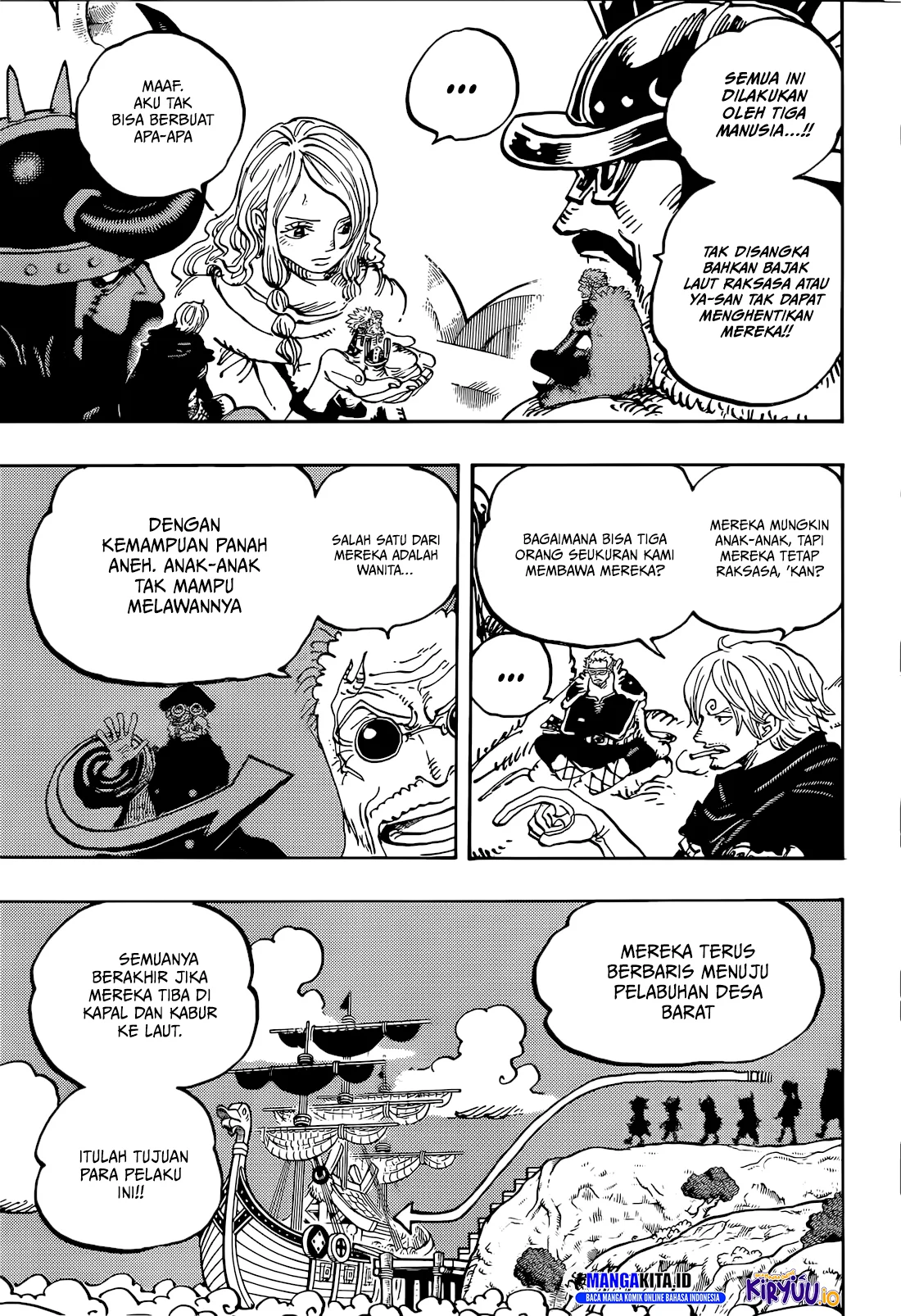 One Piece Chapter 1172 page 4