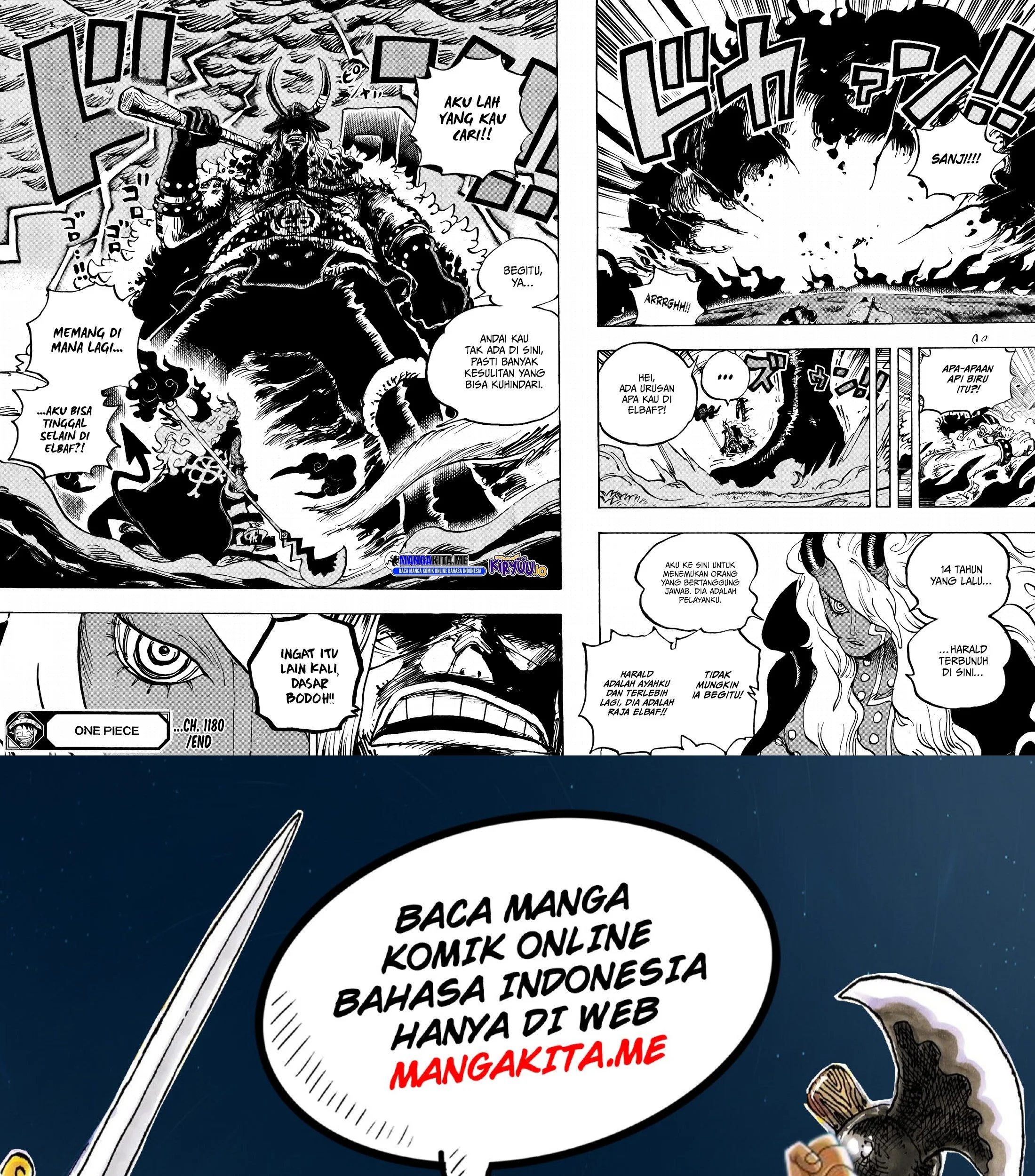 One Piece Chapter 1180 page 16