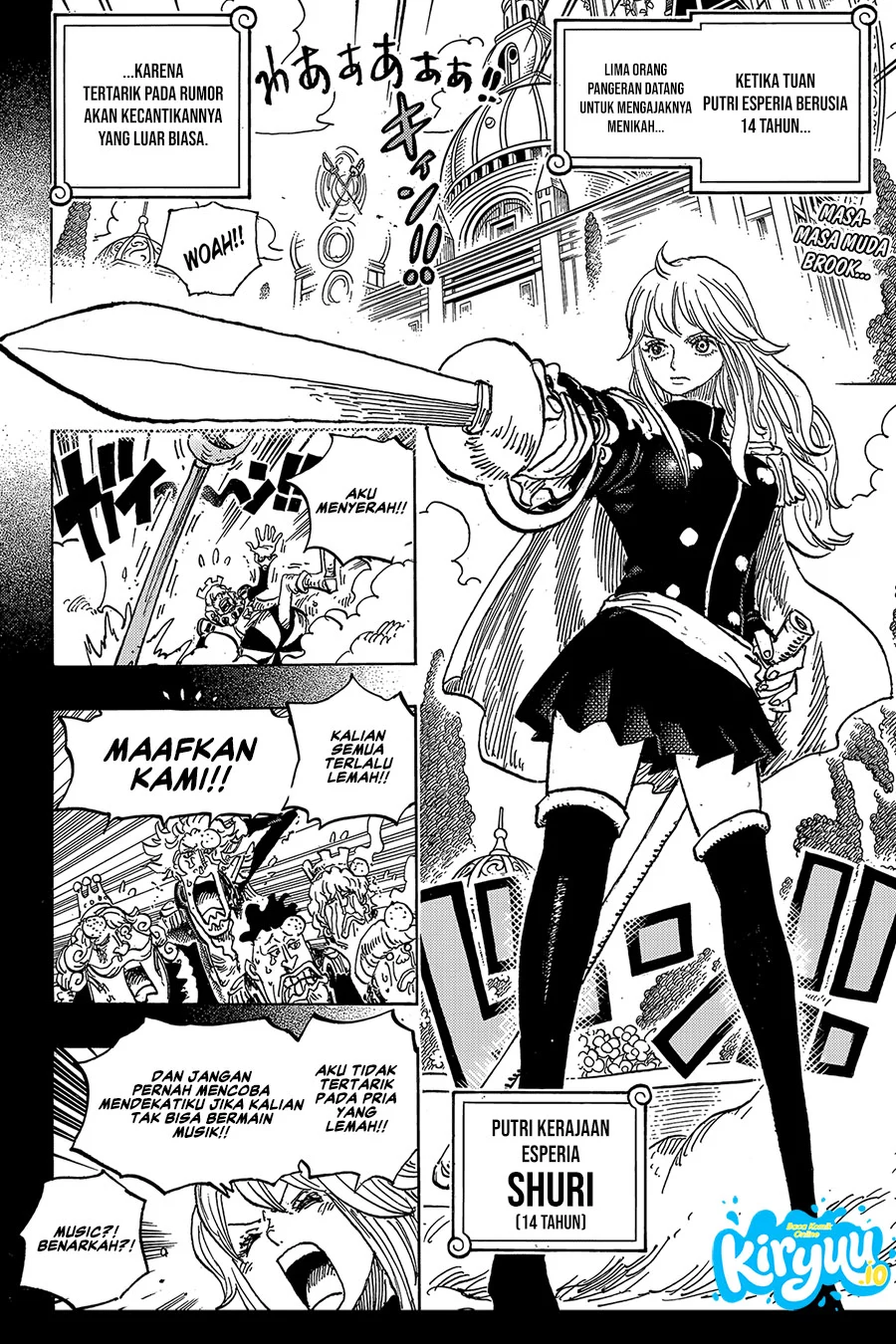 One Piece Chapter 1184 page 3