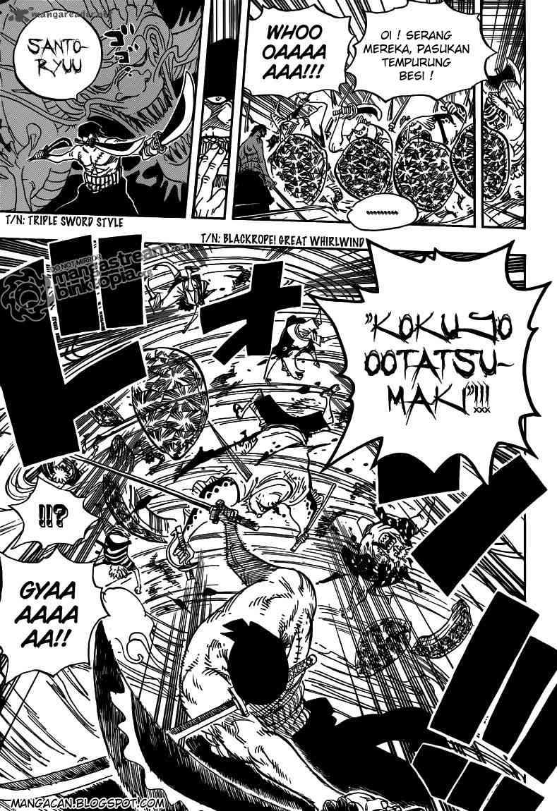 One Piece Chapter 635 page 7