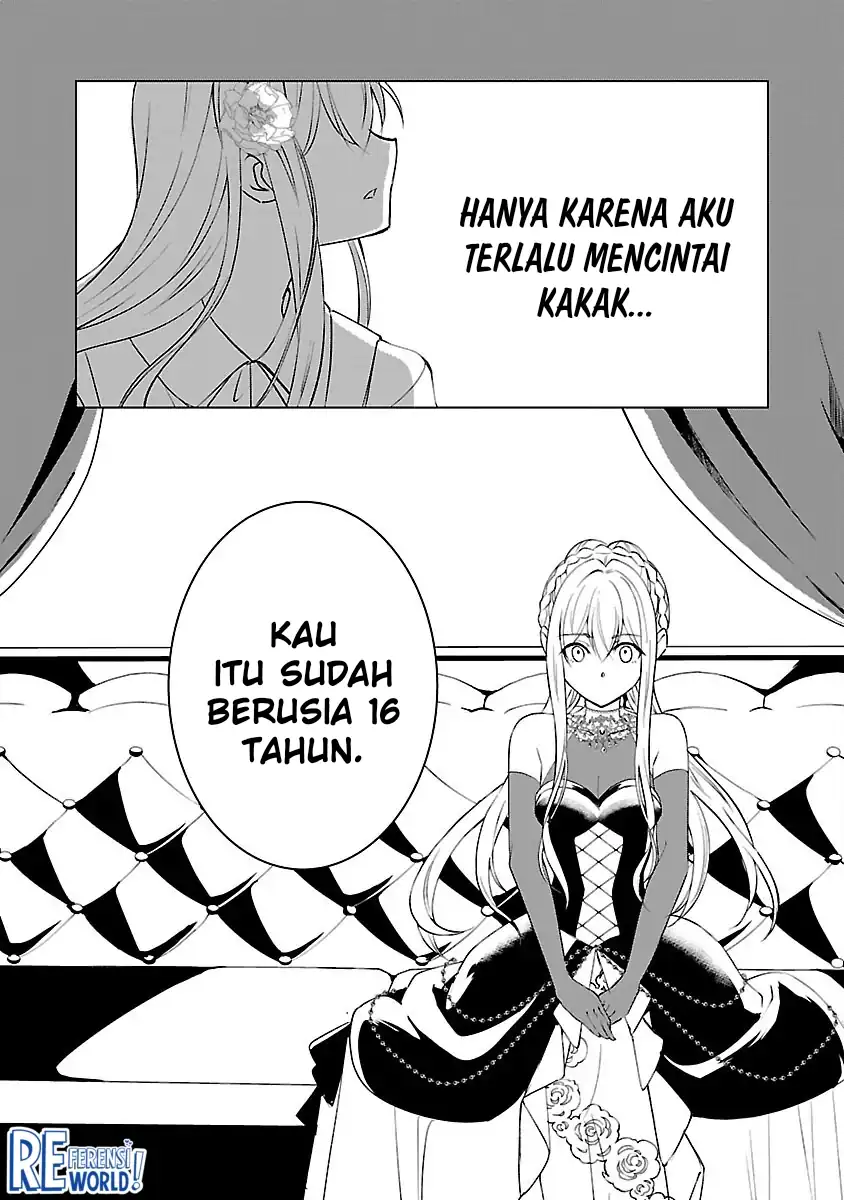 Oshi No Imouto Ni Tensei Shite Shimatta No De, Saikyou No Akujo Ni Natte Onii-sama Wo Dokusen Suru Koto Ni Itashimasu Chapter 9 Gambar 10