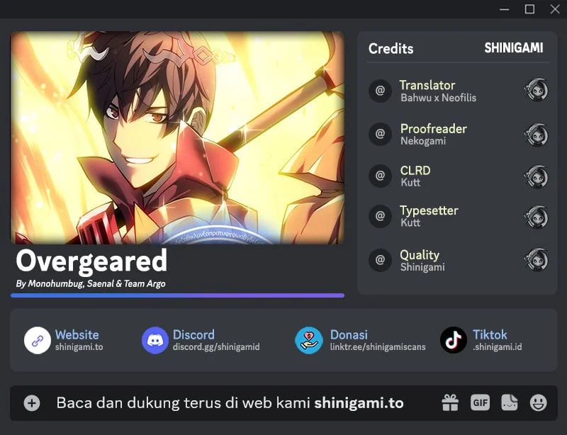 Komik Overgeared Chapter 324 gambar 1
