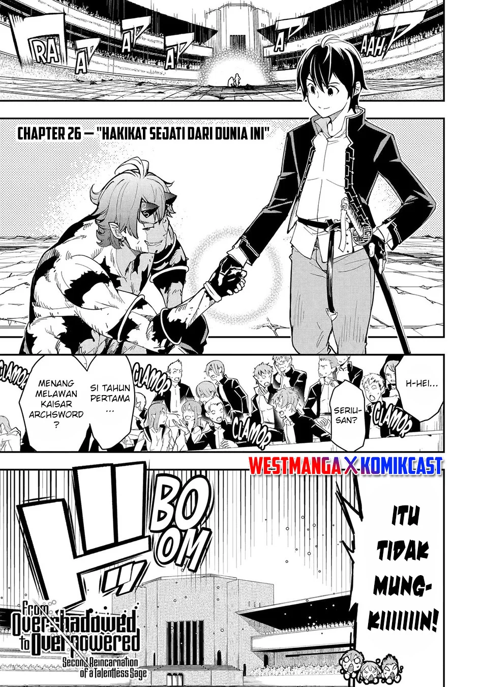Manga Rakudai Kenja Gakuin no Msou ~ Nidome no Tensei, S Rank Cheat Majutsushi Boukenroku Chapter 26 gambar 2