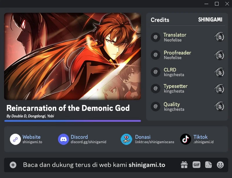 Komik Rebirth of the Divine Demon Chapter 44 gambar 1