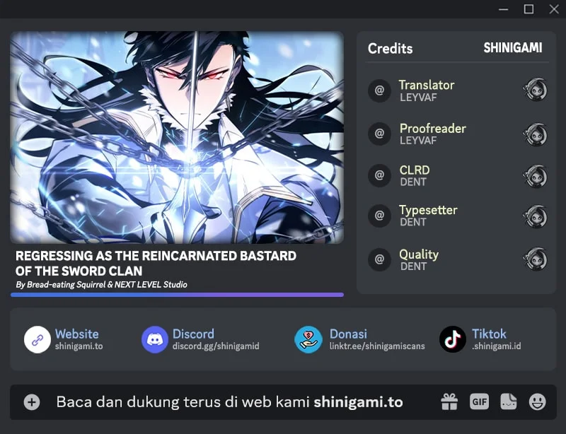 Komik Regressing As The Reincarnated Bastard Of The Sword Clan Chapter 96 gambar 1