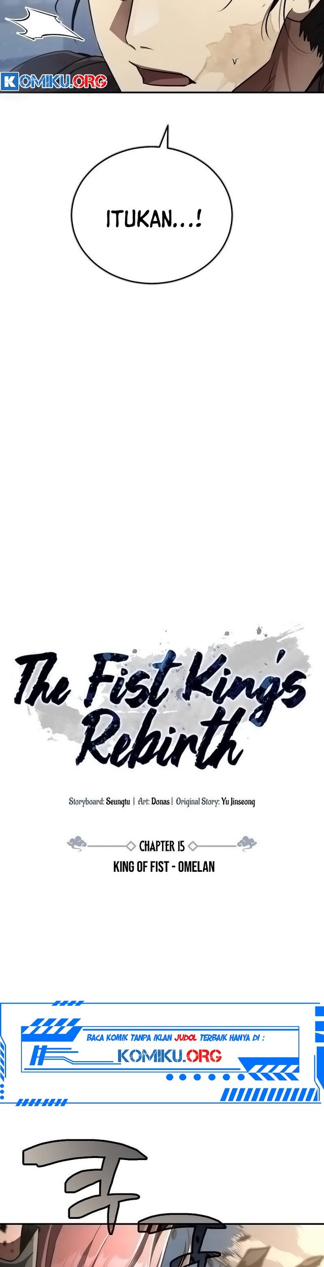 Reincarnation Of The Fist King Chapter 15 page 4