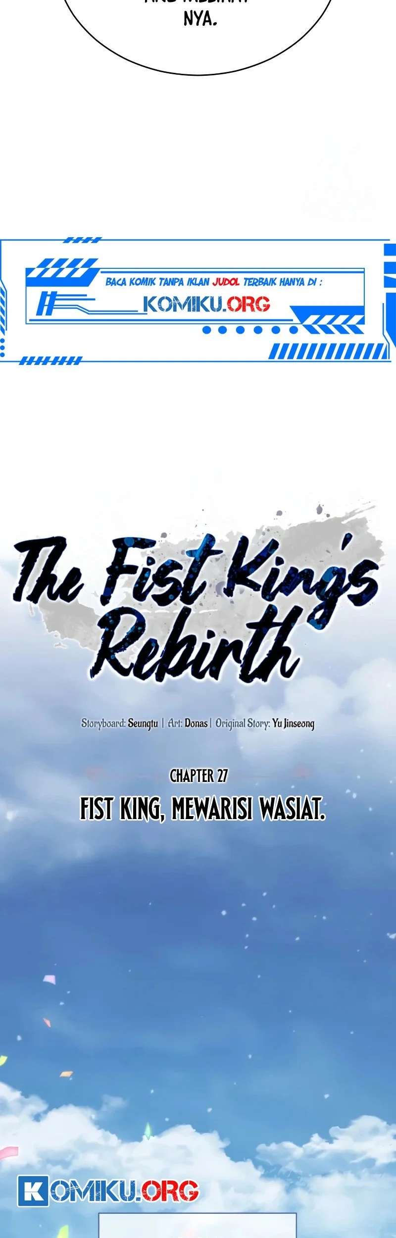 Reincarnation Of The Fist King Chapter 27 page 23