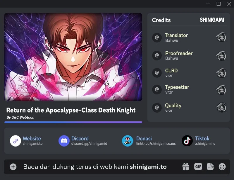 Komik Return Of The Apocalypse-Class Death Knight Chapter 71 gambar 1