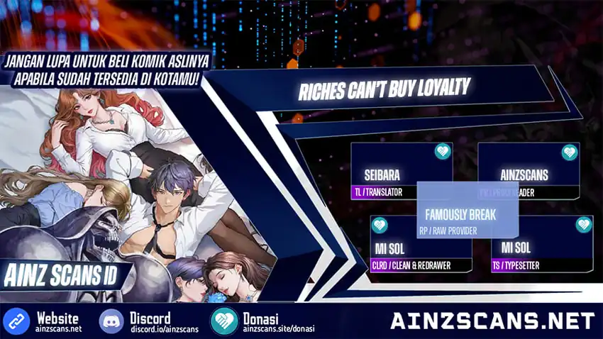 Komik Riches Can’t Buy Loyalty Chapter 97 gambar 1