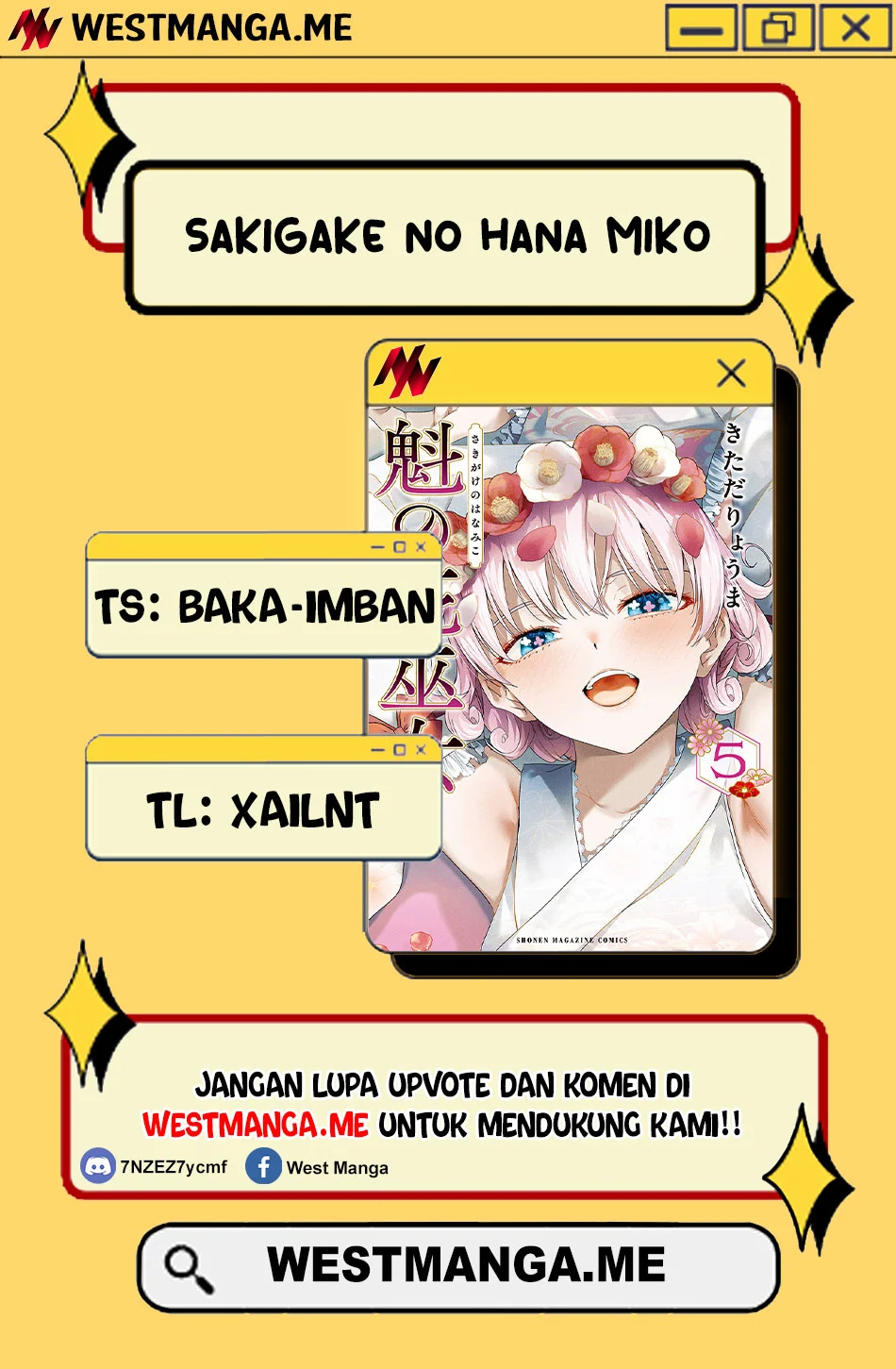 Sakigake no Hana Miko Chapter 59 page 3