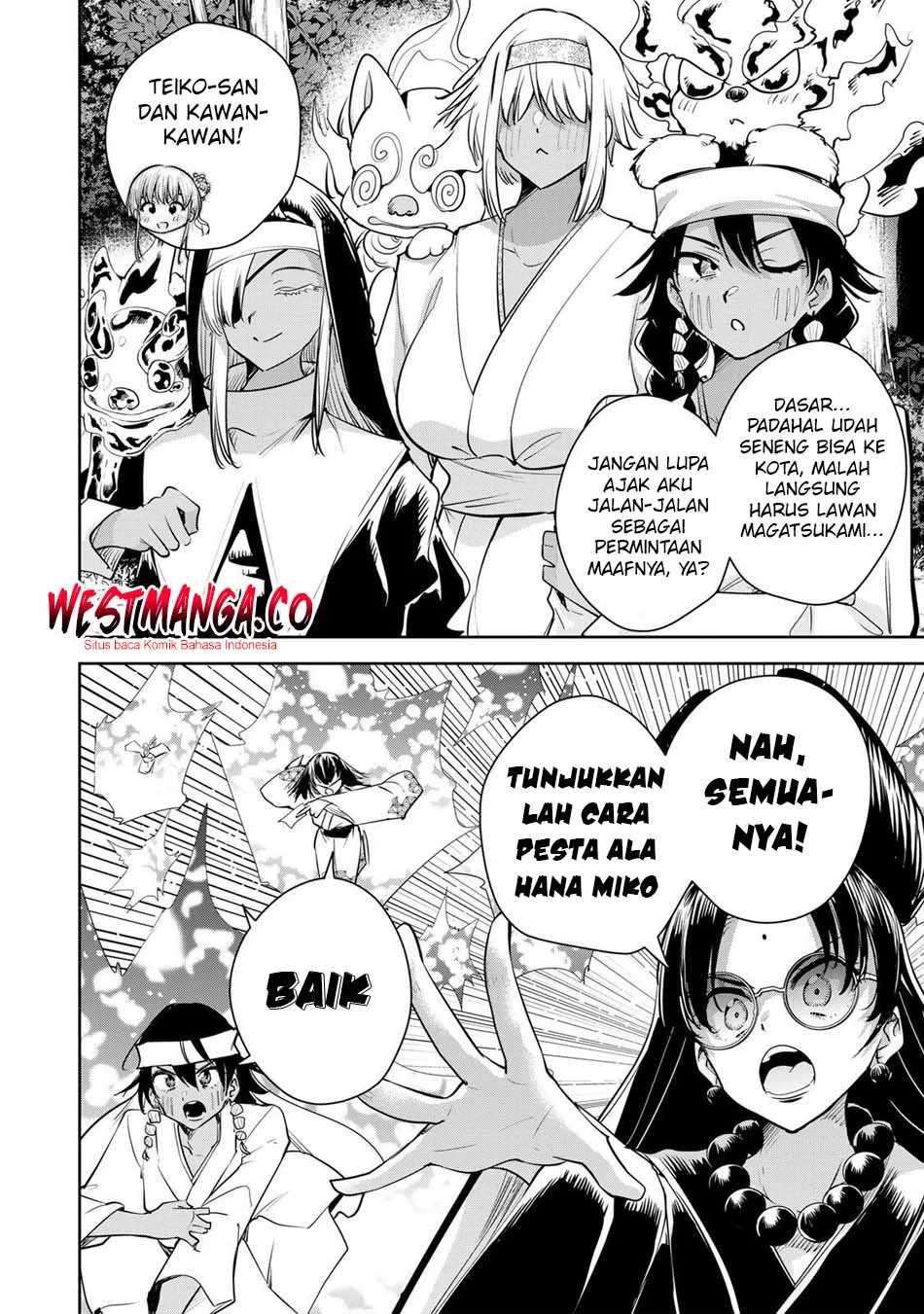 Sakigake no Hana Miko Chapter 77 page 8