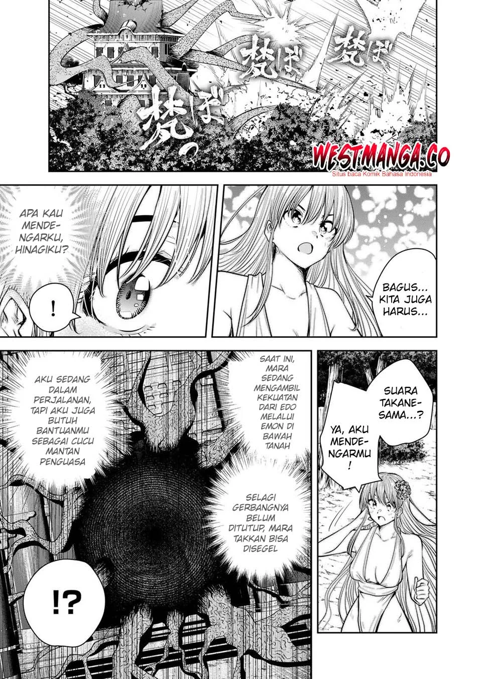 Sakigake no Hana Miko Chapter 77 page 9