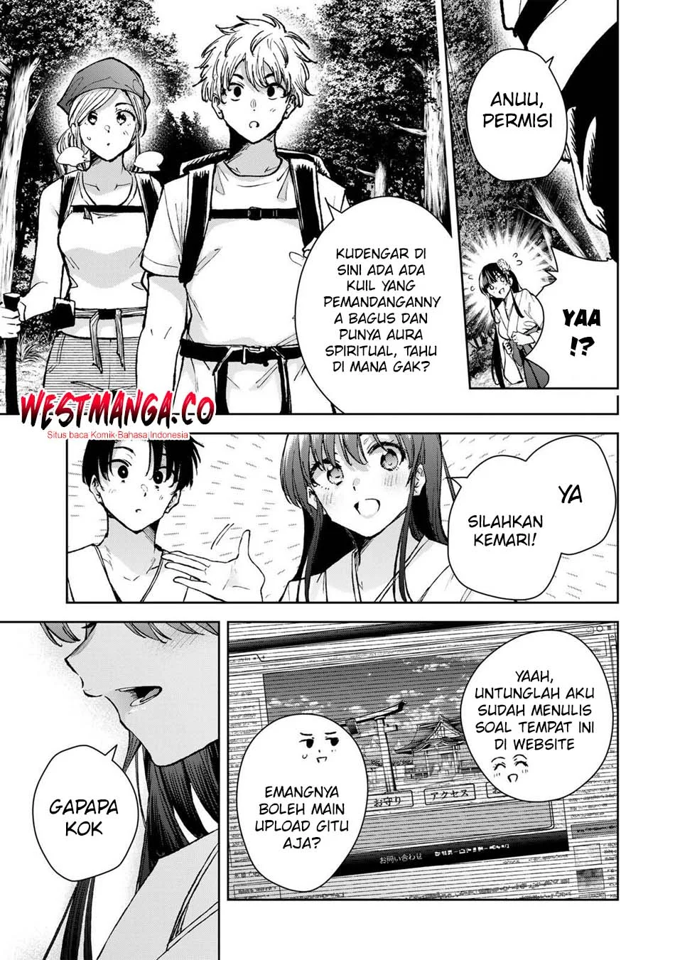 Sakigake no Hana Miko Chapter 78 page 17