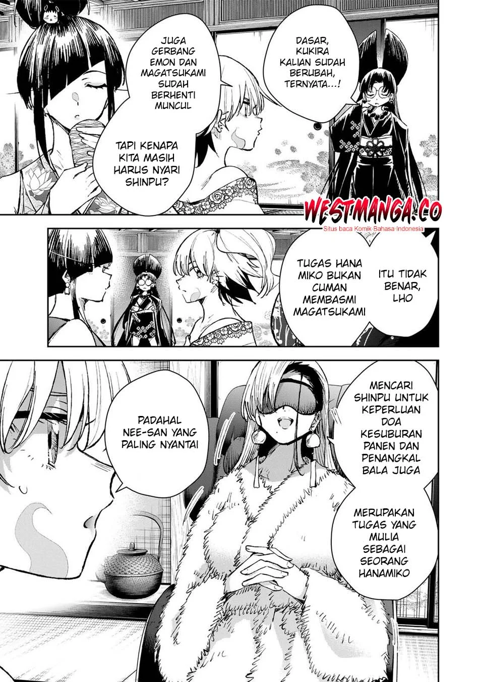 Sakigake no Hana Miko Chapter 78 page 7