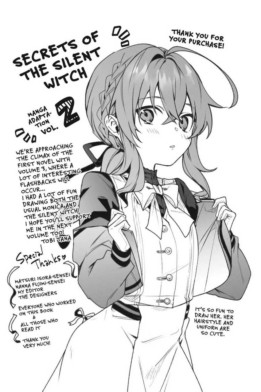 Silent Witch Chinmoku no Majo no Kakushigoto Chapter 8.5 page 9