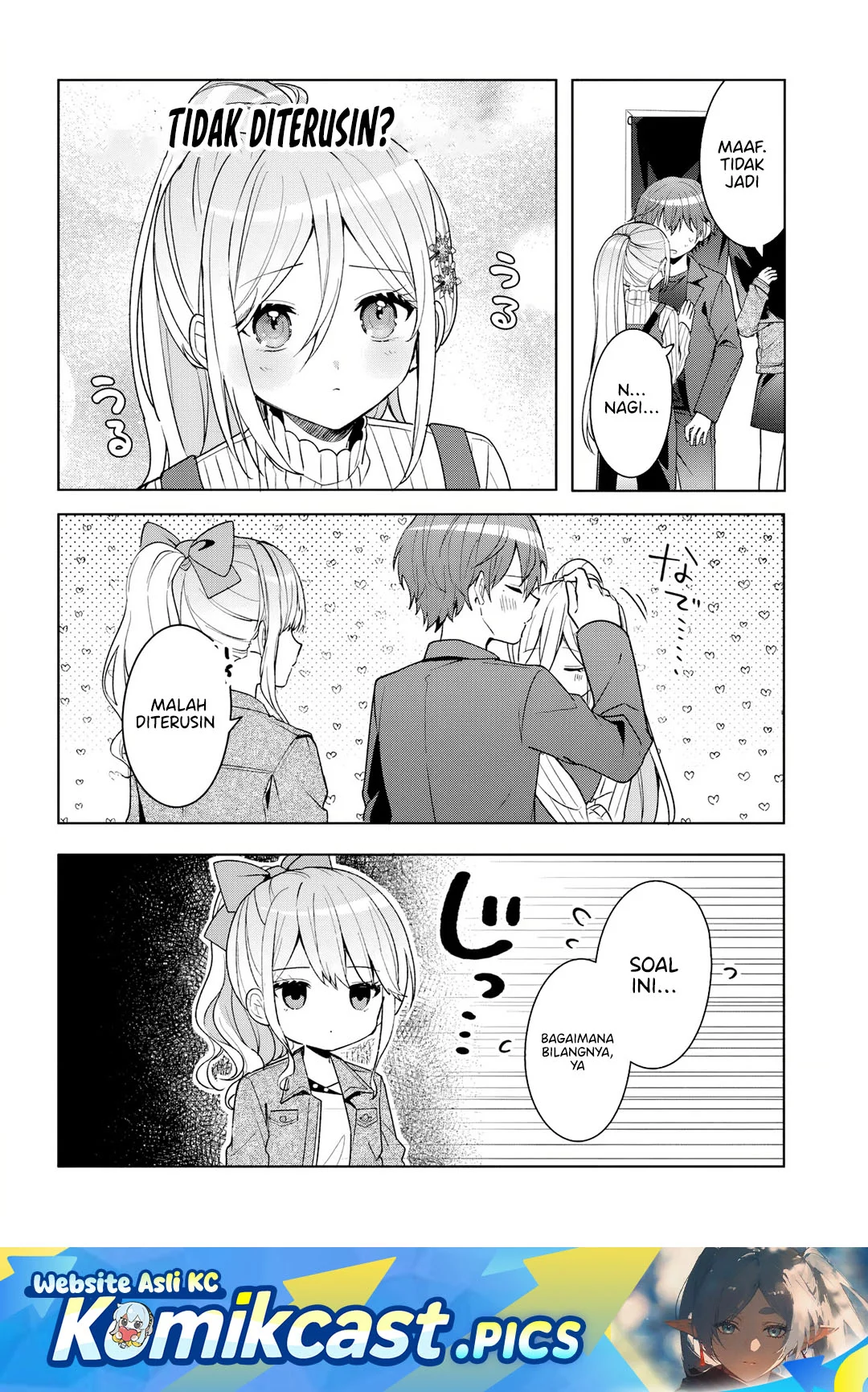 Komik Takou no Hiki wo Tasuketara, Otomodachi kara Hajimeru Koto ni narimashita (After Helping “Ice Princess” from Another School, I Decided to Start As a Friend) Chapter 11.2 gambar 1