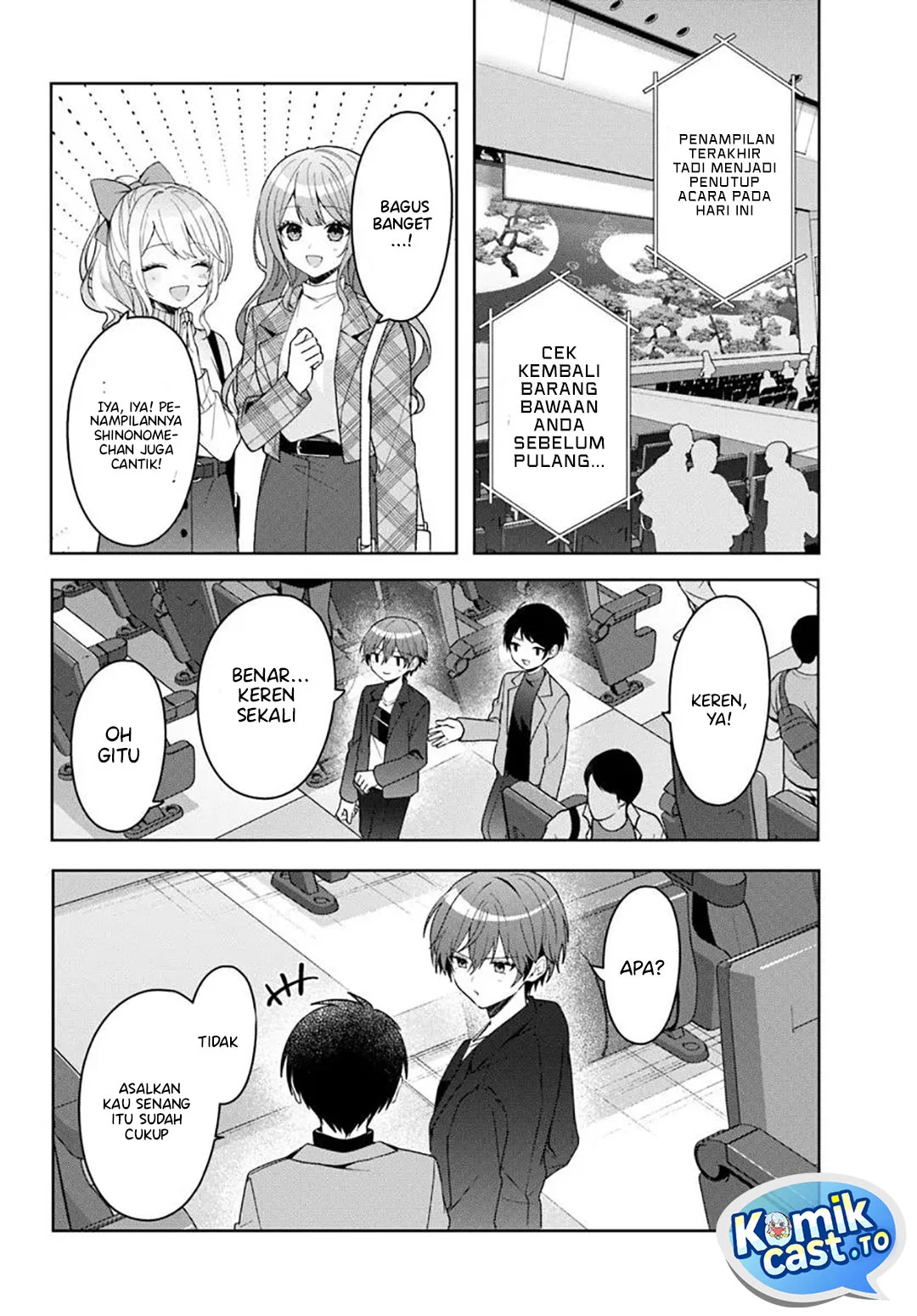 Manga Takou no Hiki wo Tasuketara, Otomodachi kara Hajimeru Koto ni narimashita (After Helping “Ice Princess” from Another School, I Decided to Start As a Friend) Chapter 13 gambar 2